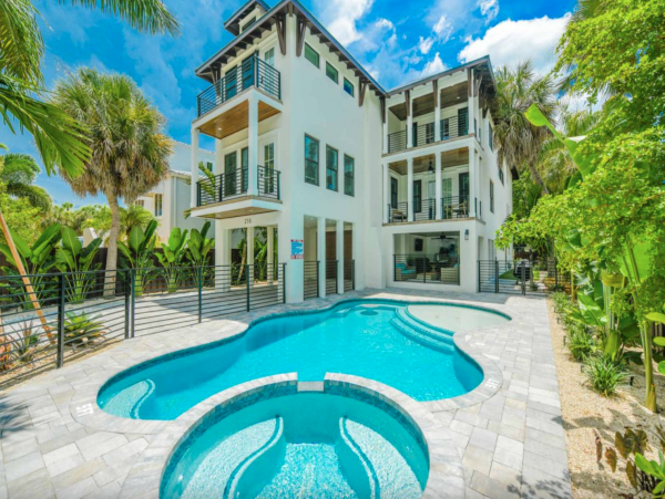 Lido Key Luxury Vacation Rental Home Eight Bedrooms